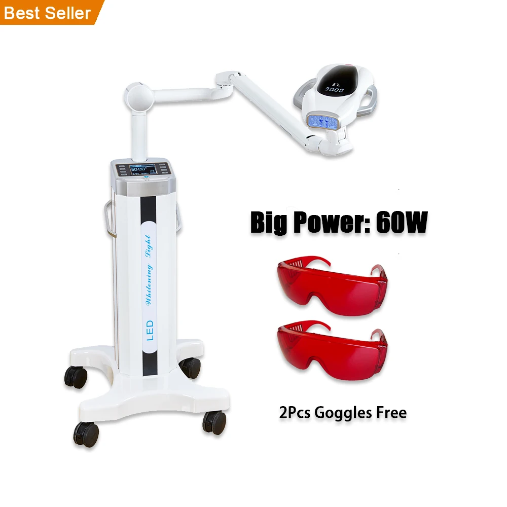 60W dental bleaching lamp 3-5days delivery teeth whitening machine for professional use teeth whiten lamp