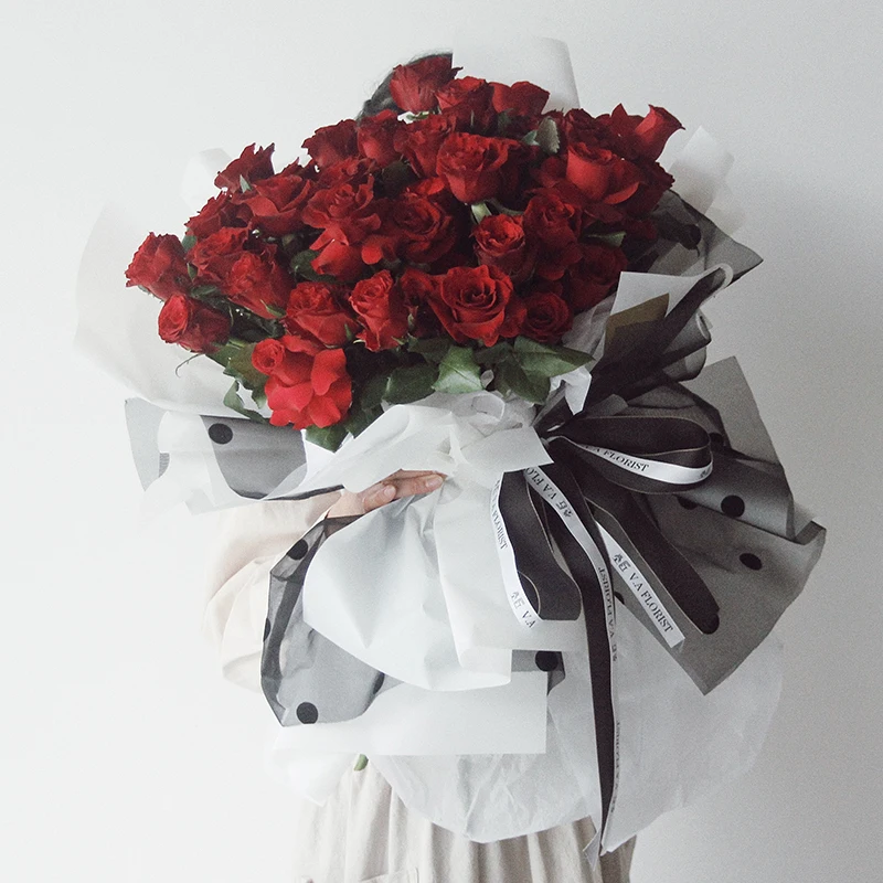 
Flower Mesh Florist Wholesale Wrapping Paper For Flower Bouquet 