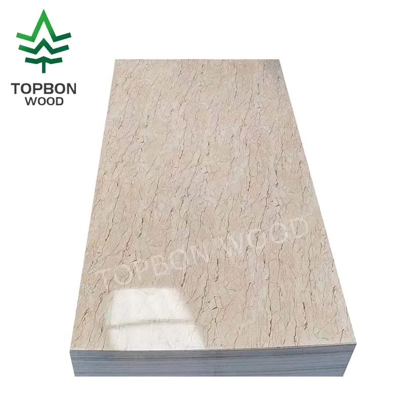 High Glossy 4*8 3mm/2.5mm Sheet Marble Pvc Uv Alternative Plastic