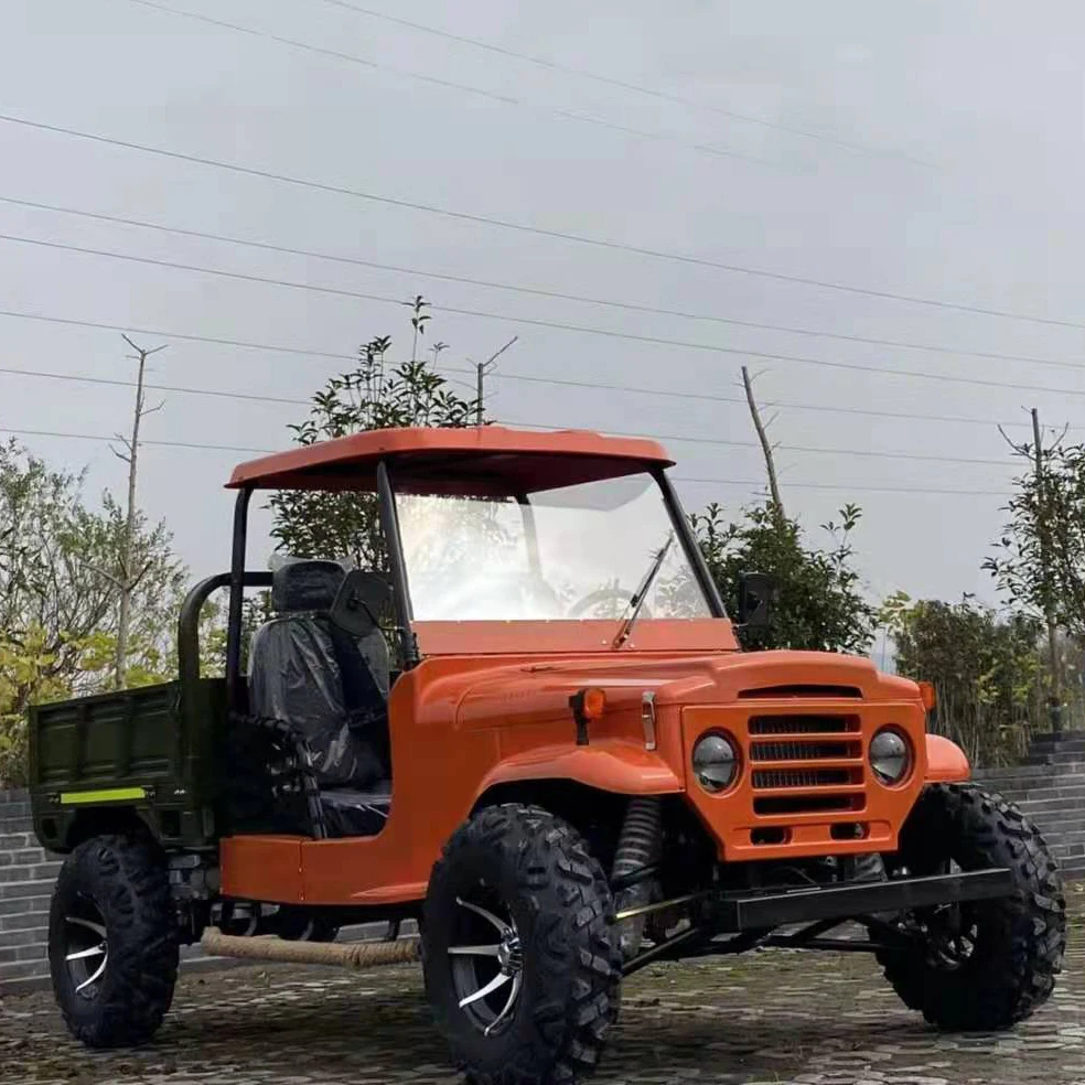  350cc взрослых четырёхколёсный вагончик с Двухместный внедорожный вездеход ATV грузовой