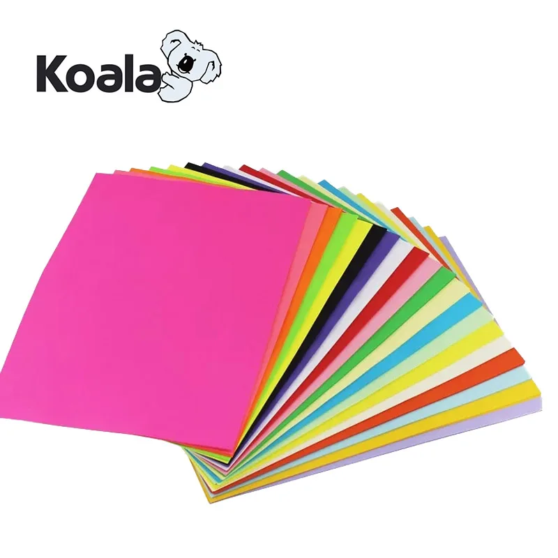 A4 70g Mixed Color (ten colors) Color Copy Gold Paper