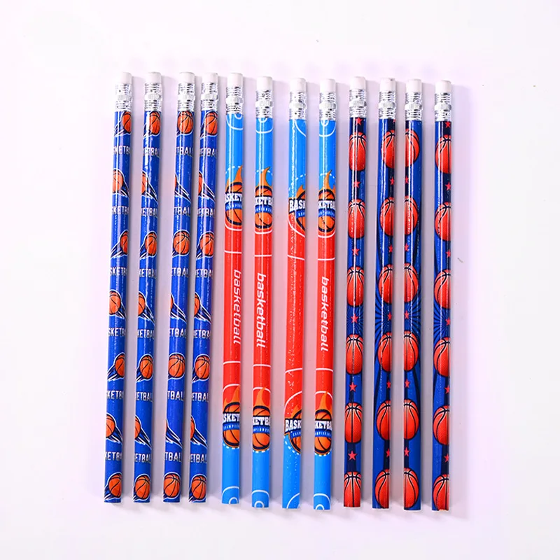 Custom cheap low price wood stationery gift standard pencil set with logo school pencils for children