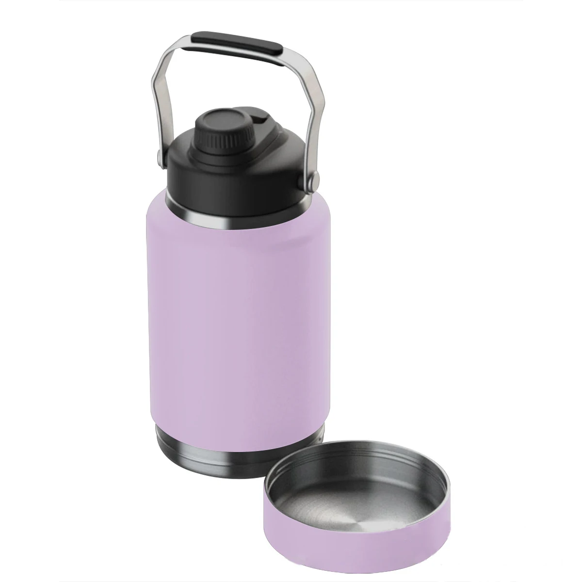High Quality Portable Dog Cat Outdoor Travel Multi Function Handheld Pet Mineral Water Food 3 In 1 Bottle And Feeder