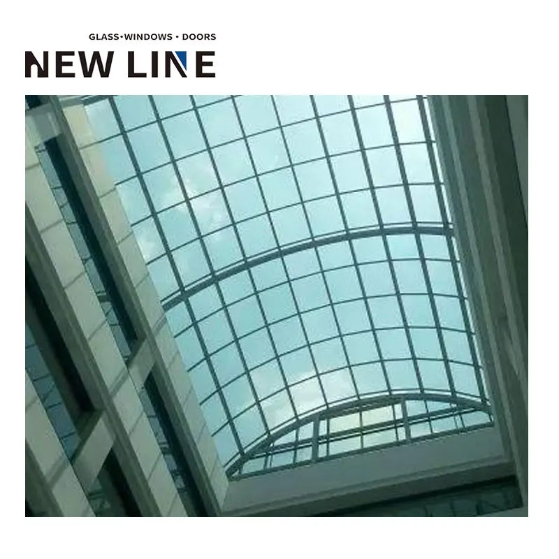 6mm Tempered Glass Curved Glass Bending and Tempering Building Glass Factory With Top Quality