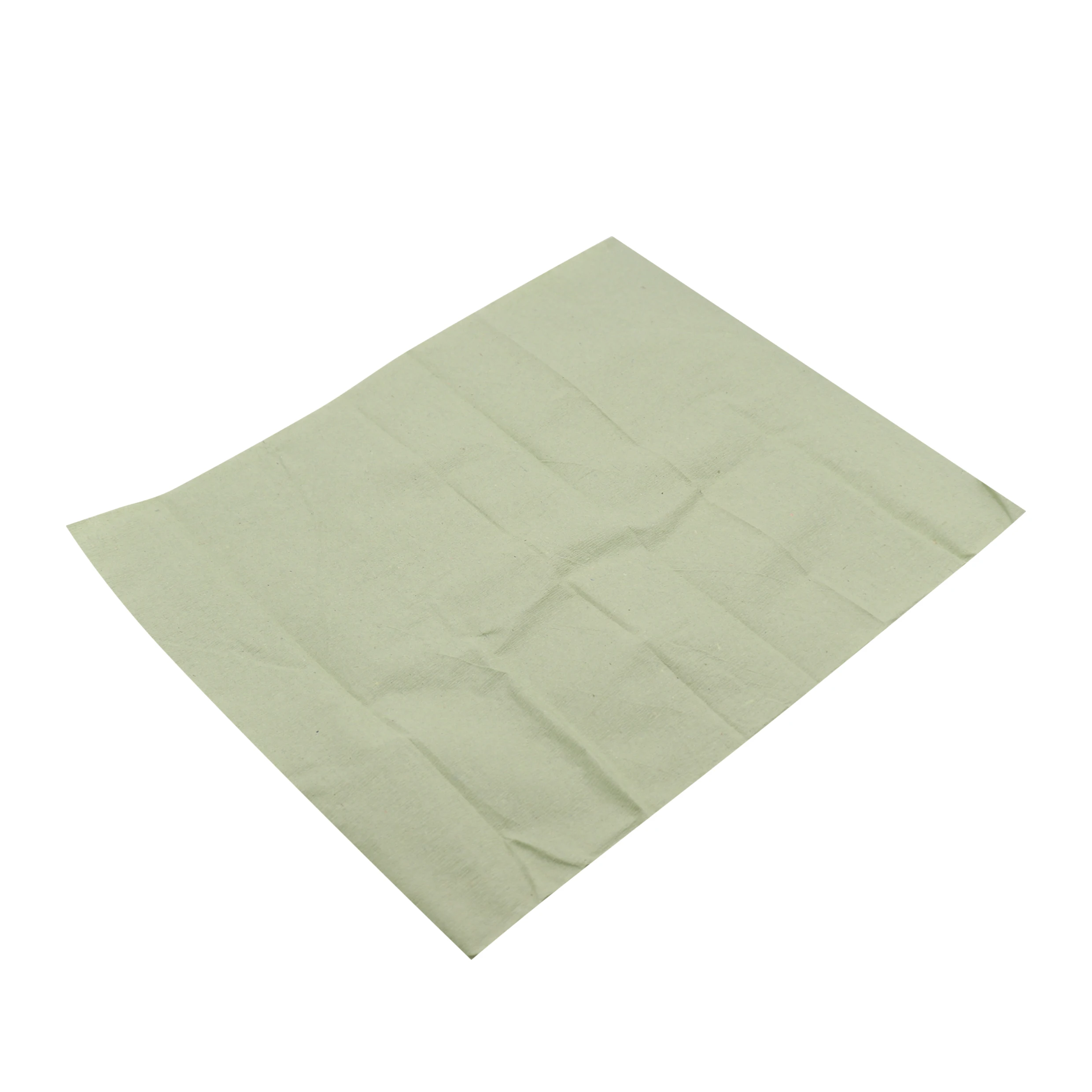 Qingshe оптом с фабрики под заказ 120 листы 1-PLY ручной вытирать бумажными полотенцами зеленого цвета C раза 100% дерево целлюлоза не бывшая в употреблении и папиросной бумаги