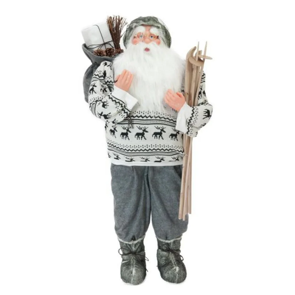 110cm costom Christmas large santa claus santa cruz navidad doll present decoration holiday display xmas series toy party plush