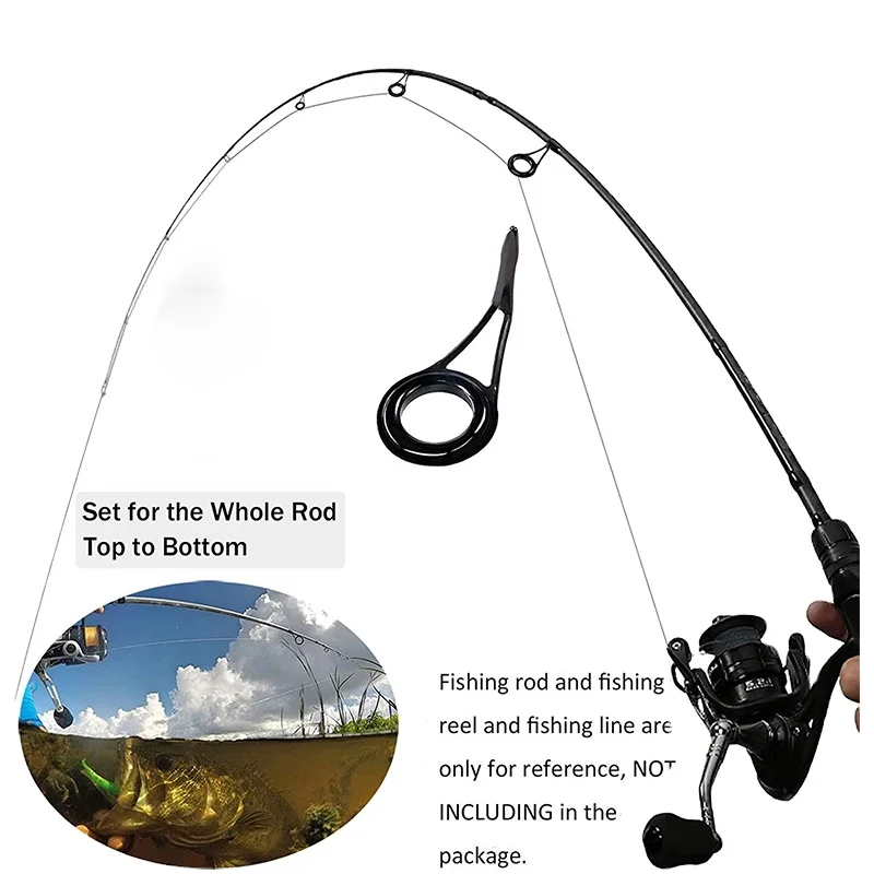 Weihe Rods Accessories high carbon ceramic fishing tackles rod guides ring