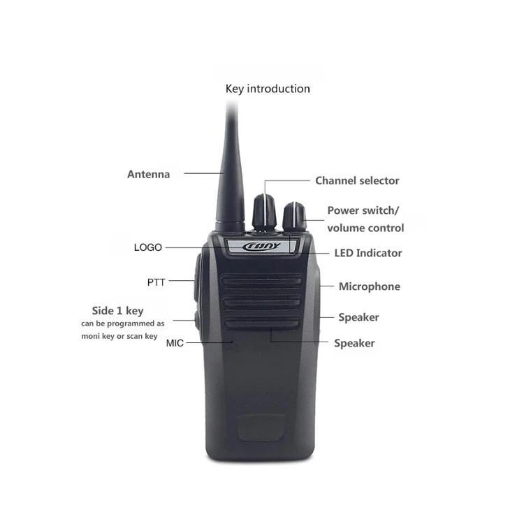 Handheld Walkie Talkie Portable Handy Radio Factory Direct Sales Hotselling Crony CY-810