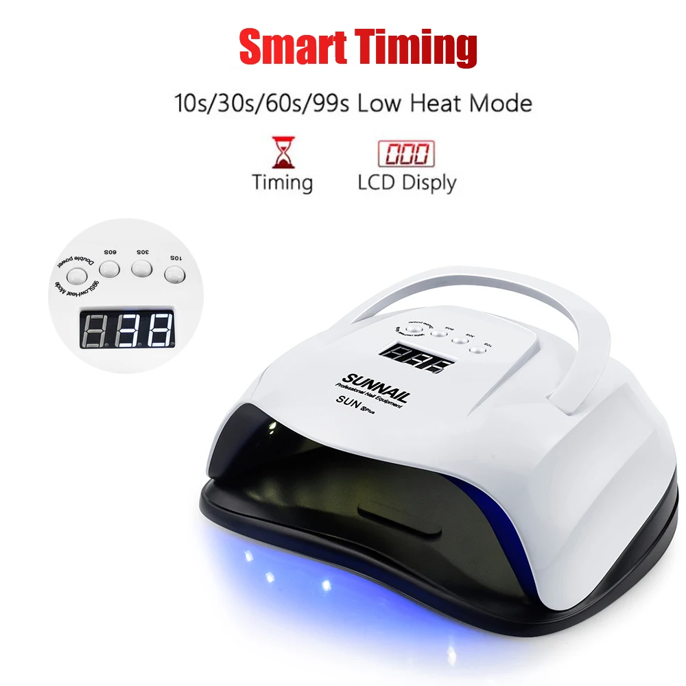 Portable Nail drying machine Original sunx plus curing nail polish Nail Lamp 80W