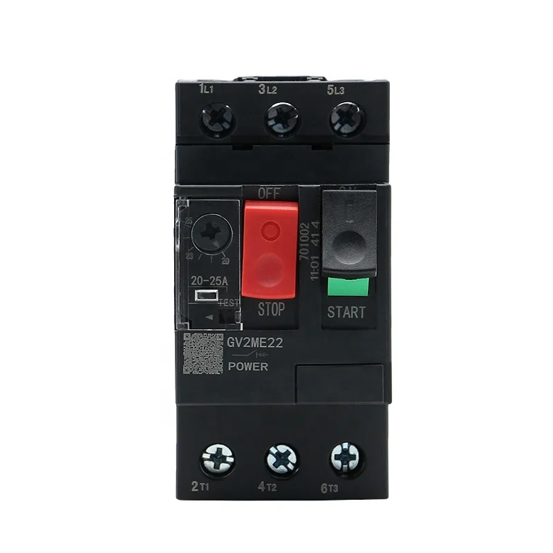 Управление двигателем защита от перегрузки GV2M22 GV2ME22 GV2-ME22 GV2ME22C GV2-ME22C электродвигатель выключатель автоматический выключатель в литом корпусе