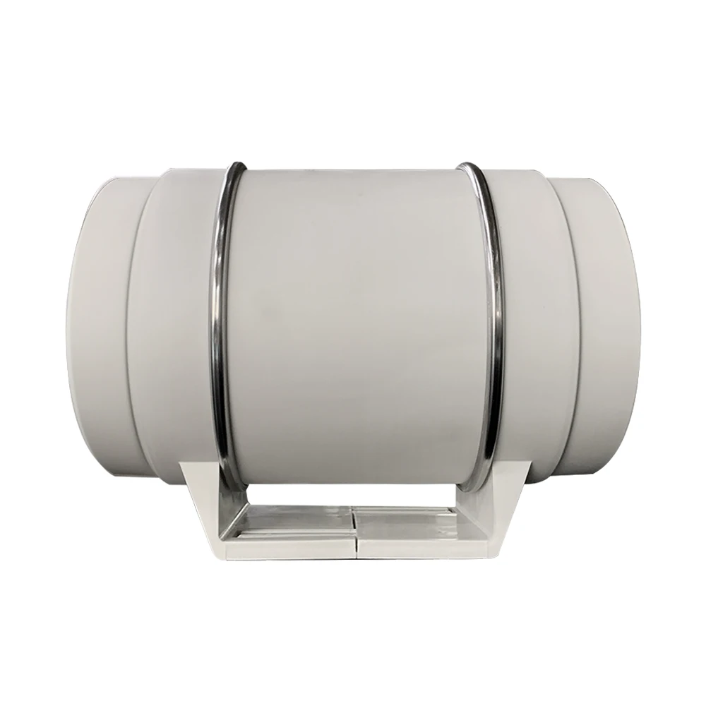 Inline Grow Greenhouse Ventilation Circular Extraction Fans 8 Inch 200MM Diameter Centrifugal Fan AC 220V with Temp Humidity