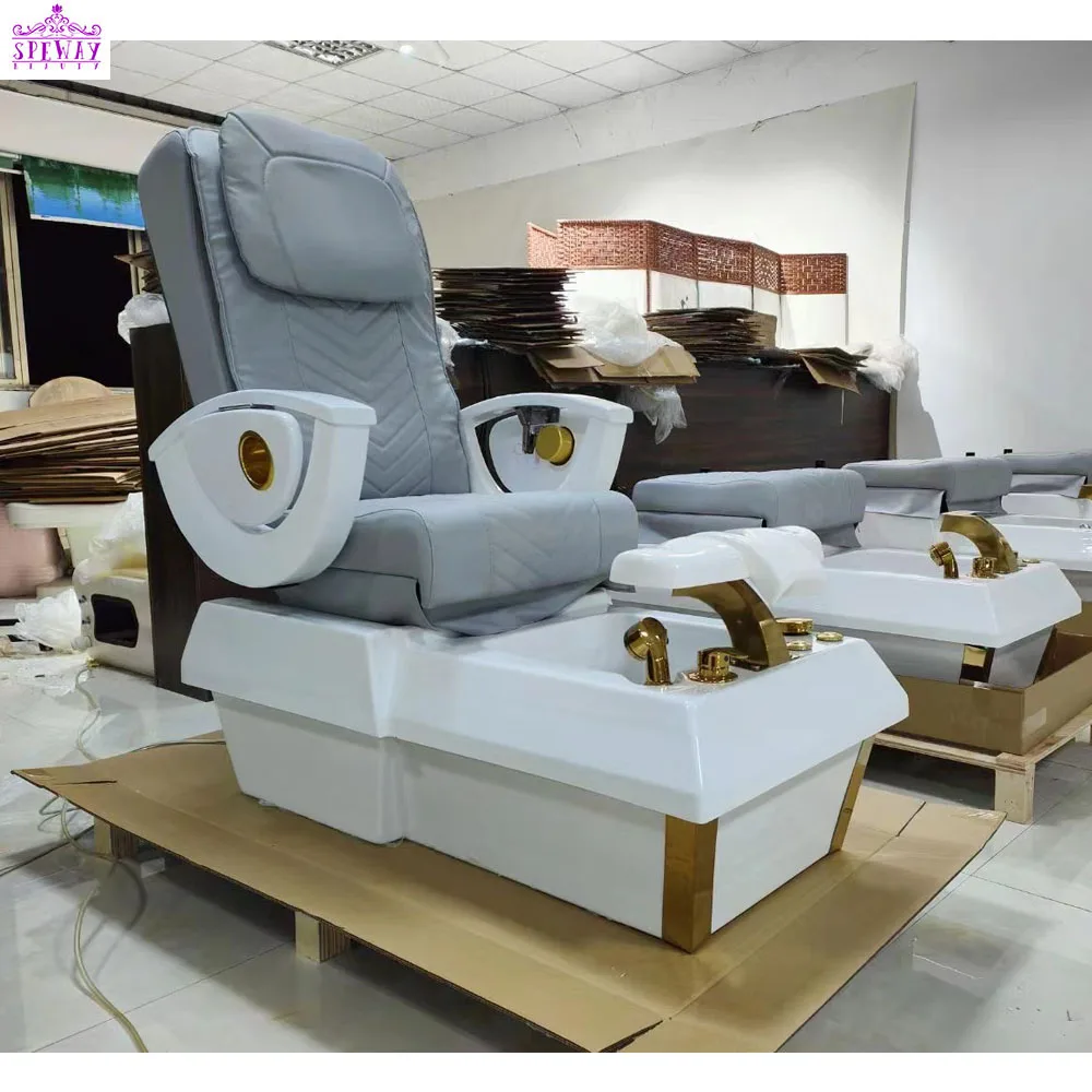 Silla de pedicura lujo Профессиональный 2024 роскошный массаж ног спа маникюр педикюр стул для педикюра и скамейки