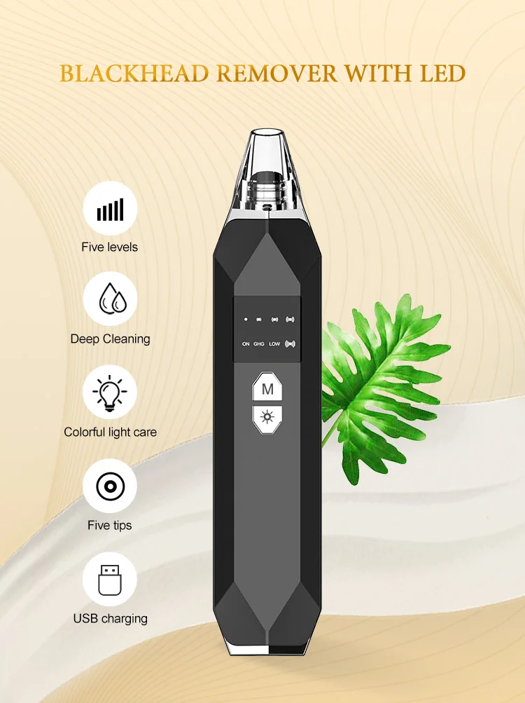 Send Inquiry to Get Free Samples pore vacuum blackhead remover Usb Rechargeable Acne Comedone Extractor Tool Machine
