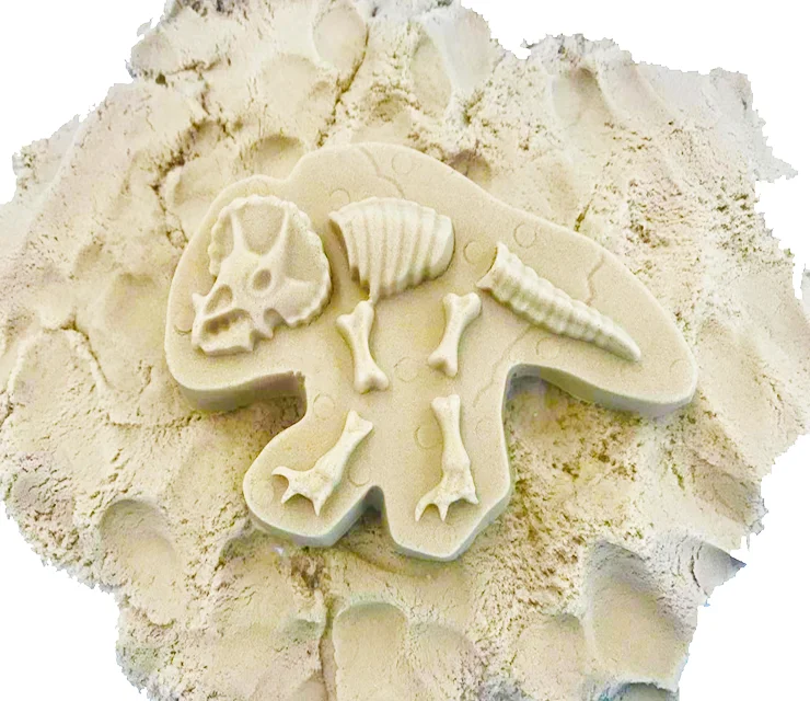 Dinosaur shape magical sand wholesale toy suppliers magic sand Kidsand
