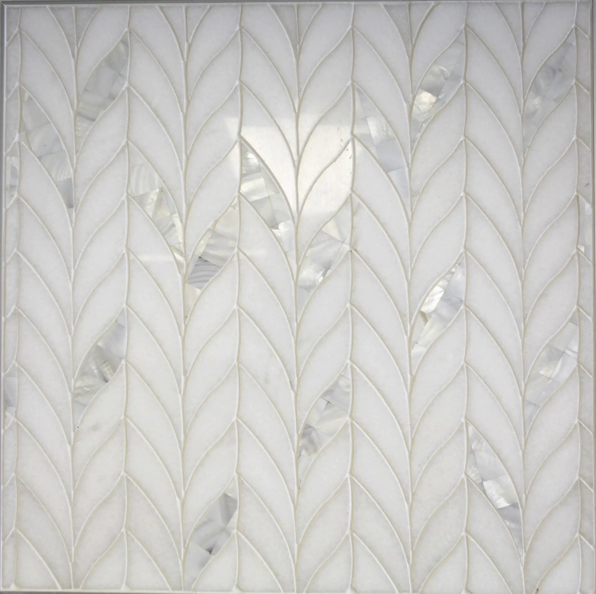 French Pattern Marble Mosaic Tile Natural Stone Gray Carrara Marble Mosaic Tile For Bathroom Kitchen Wall Flooring