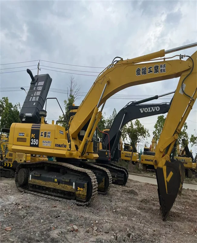 Boutique Hydraulic used crawler excavator komatsu pc350-8 Shovel Digger for mining work