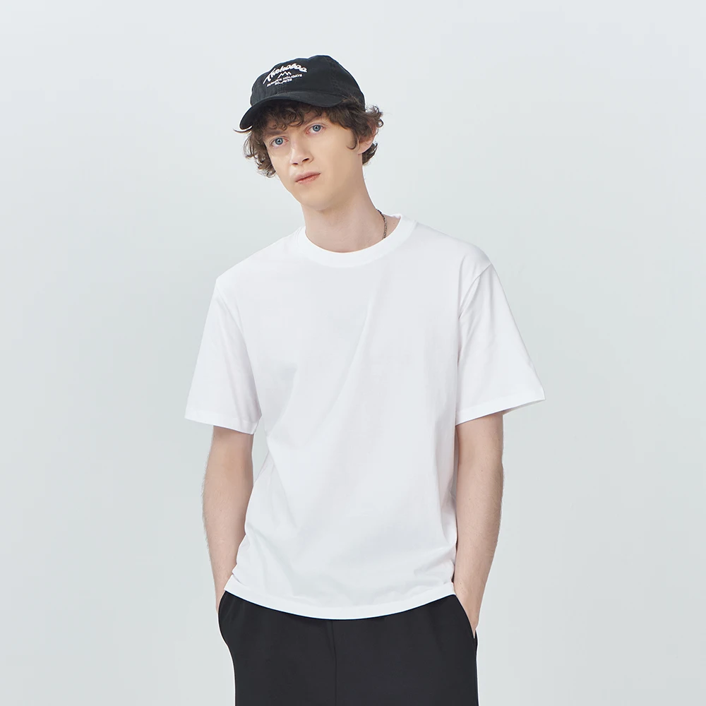 Wholesales Boxy Heavyweight T-shirts Cotton Fabric Tee Shirts Unisex Blank Tshirts Fit T Shirts Men for Oversize