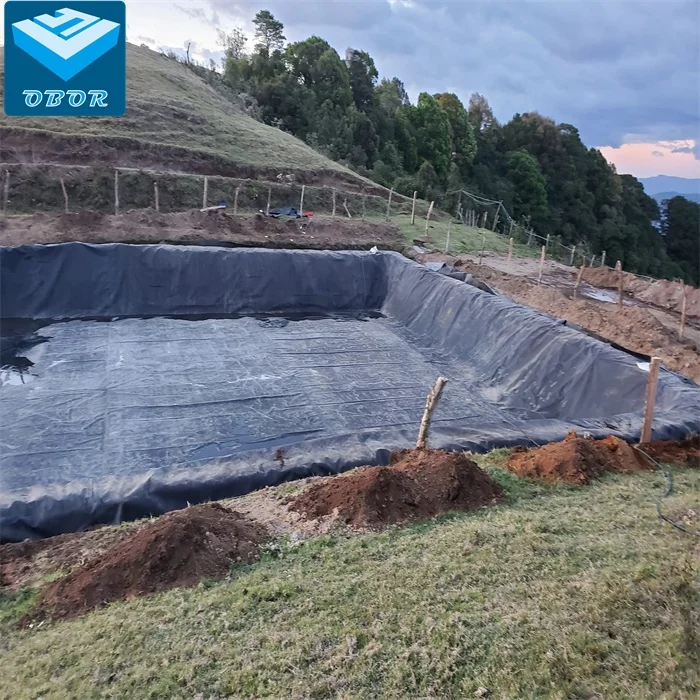 Factory Direct Wholesale Geomembrane 1.5mm Hdpe Liner Dam Biogas Liners 2mm