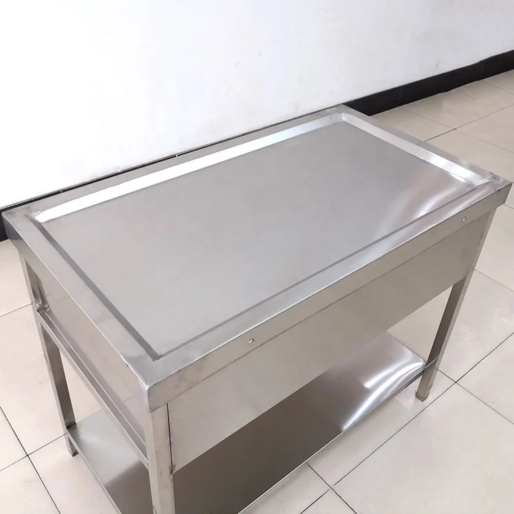 HY-05 Pet Stainless Steel Operating Table  Surgical For Vet Pet Dog Cat Stainless Steel Medical Operation Veterinary Table