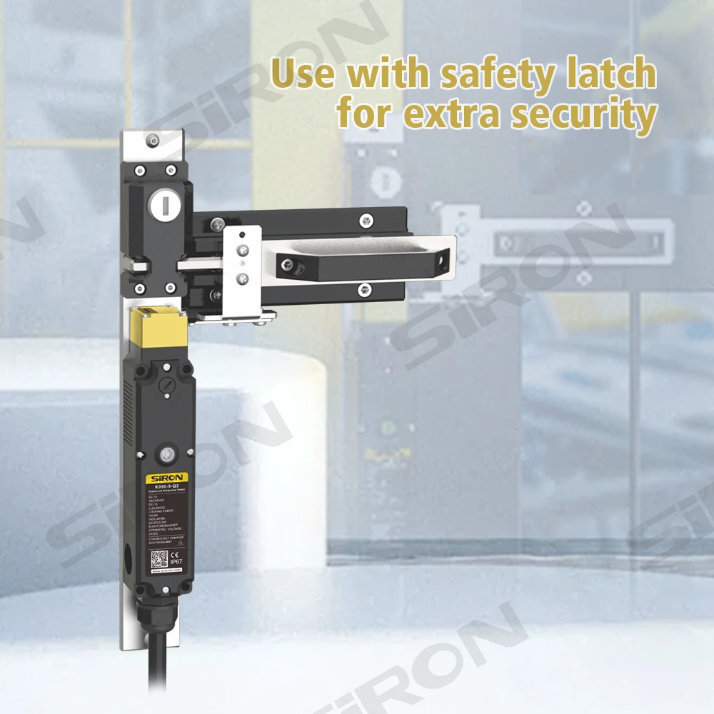 SiRON K090-9-Q3 NC NO Type Mechanical Electromagnetic Safety Interlock Switch