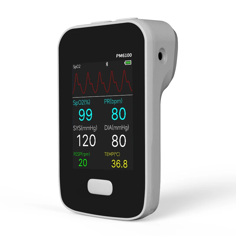 BERRY Pm6100a CE certification Bluetooth Vital signs monitor Medical monitor Portable multi parameters medical monitor