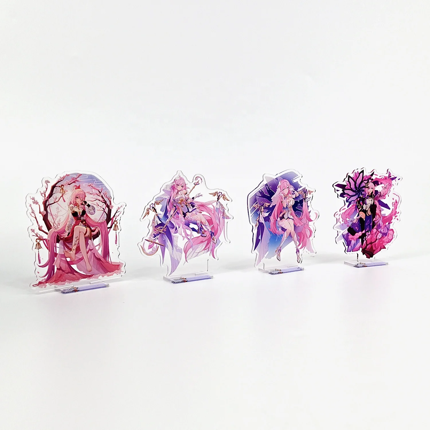 Custom printed cartoon holography Custom cartoon station cartoon acrylic standard
