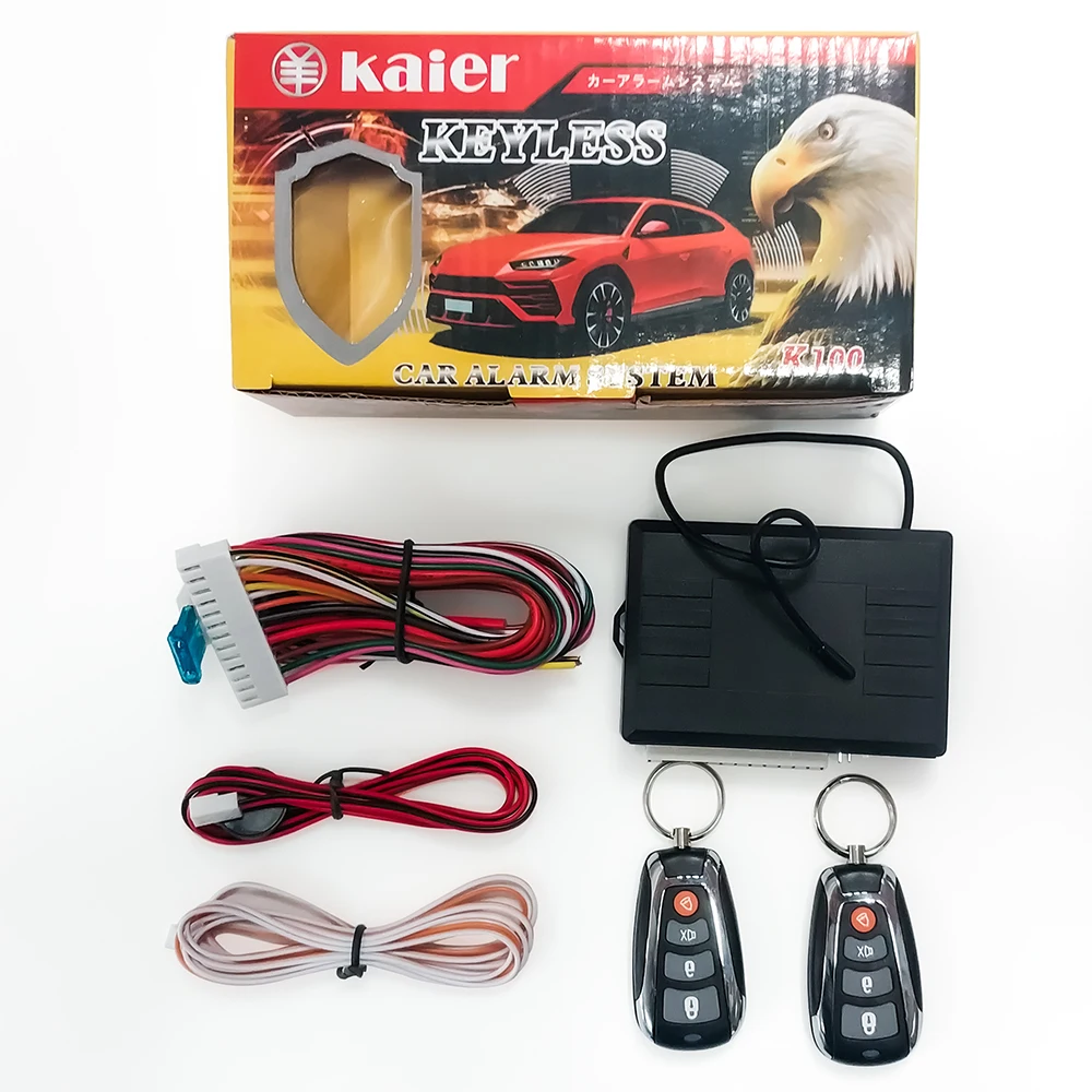 Пульт дистанционного запуска и остановки двигателя Kaier K100, Система бесключевого доступа, Автомобильная сигнализация