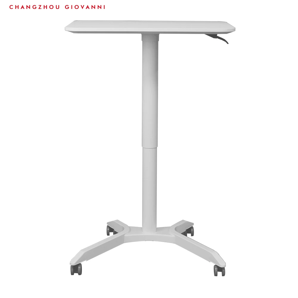 MAG Table Student Desk Pneumatic Height Adjustable Sit And Stand Table Gas Lifted Moveable Office COMPUTER Standing Desk