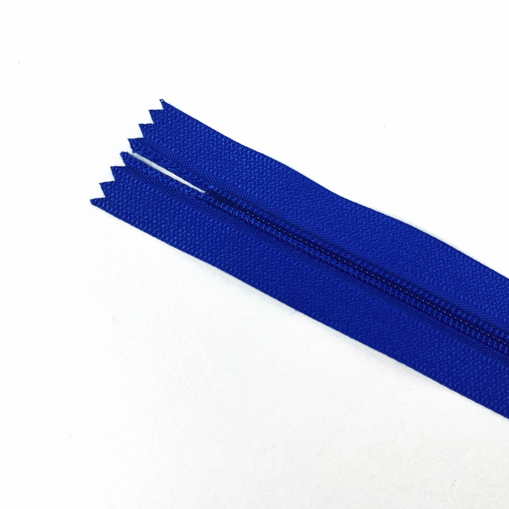 Jinhua Yiwu decorative metal invisible plastic zip custom logo close end nylon zipper pulls cursors sliders puller for bag