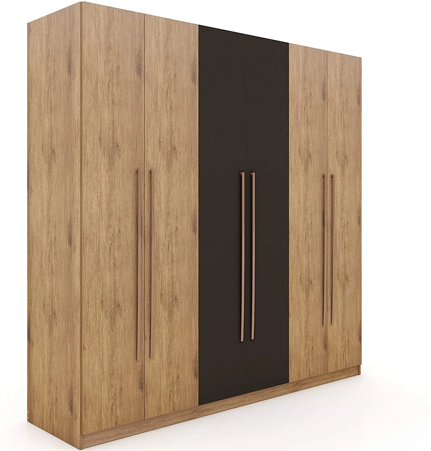 Cheap price Wood Grain Closet  Melamine 3 Door Wardrobe
