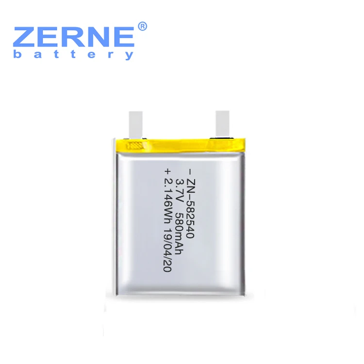 Custom Rechargeable 3.7V 580Mah 125Mah 1400Mah 1500 Mah 2100Mah 1820Mah Li Po Polymer Lipo Battery