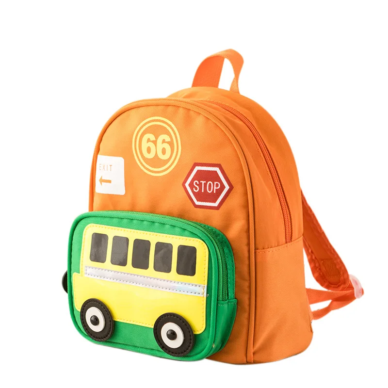 Preschool Backpack for Kids Boys Toddler Backpack Car School Bookbags