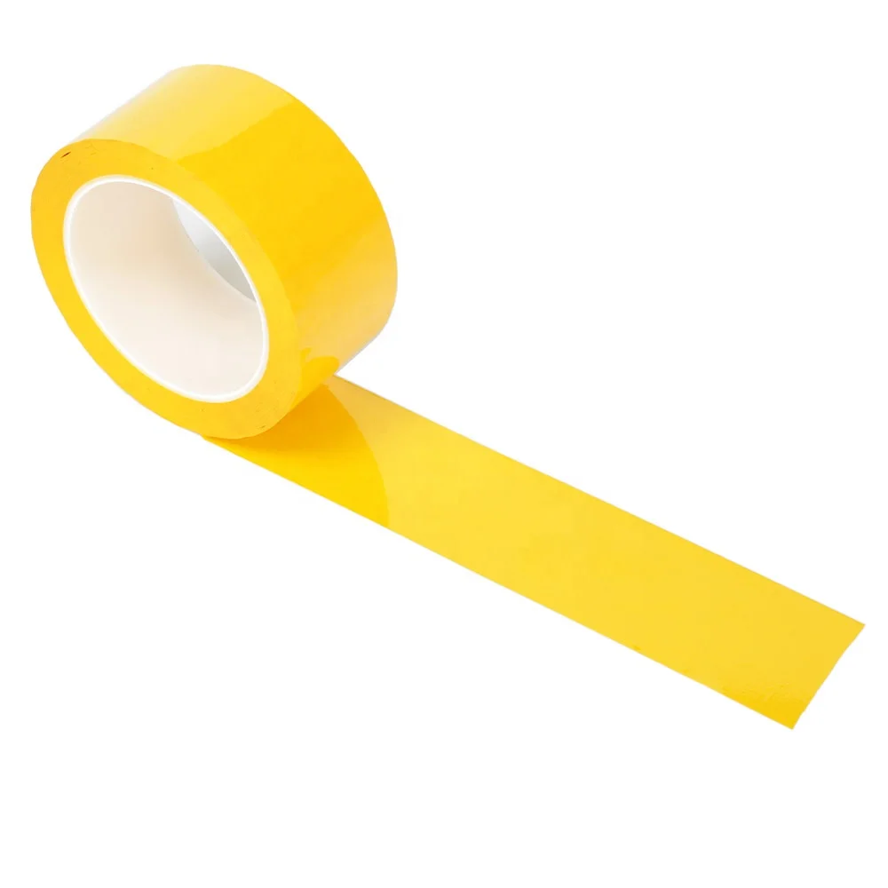 3- Deep Dark Yellow Mara PET Film Acrylic Glue Self Adhesive 5S Pinstripe Transformer Insulation Mylar Polyester Electrical Tape