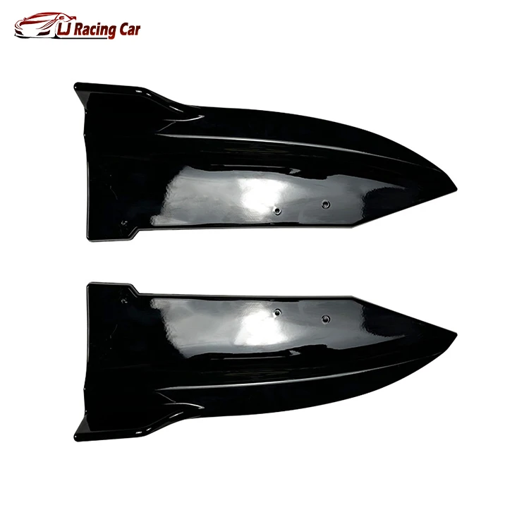 Car Rear Wrap Angle Diffuser Splitter Canard M Sport Side Aprons  Spoiler Rear Bumper Lip Protection For BMW X6 G06 2019-2022
