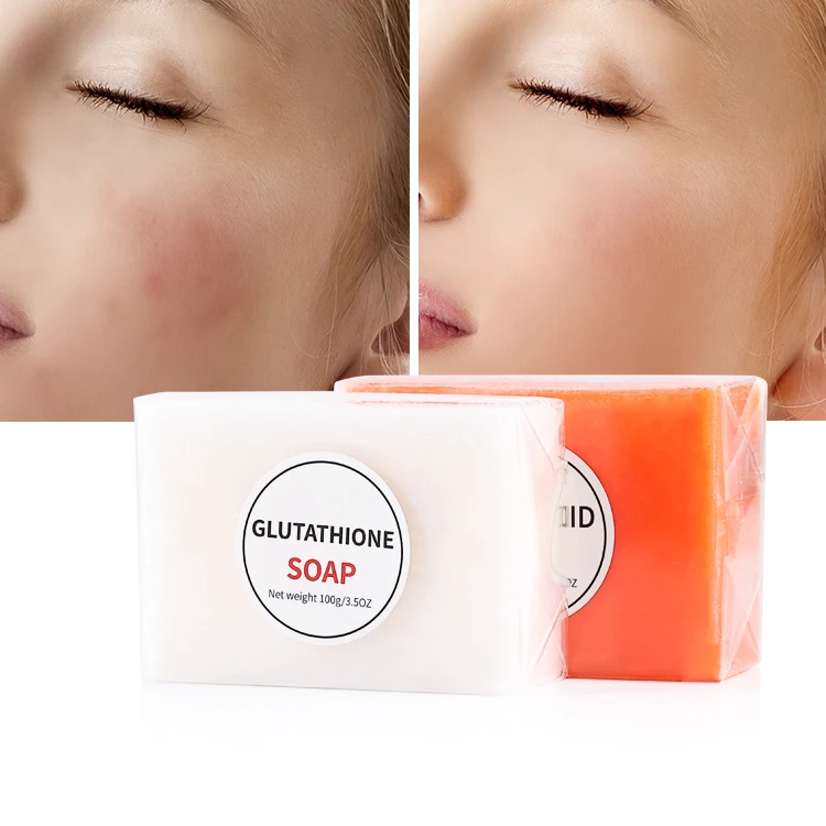 New Arrival Natural Organic Bath Body Skin Whitening Handmade Glutathione and Kojic Acid Soap
