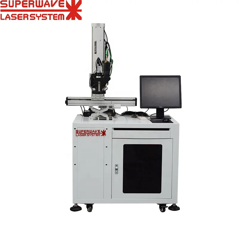 MAX RAYCUS Fiber Laser Marker Machine With Assembly Line For Marking Engraving Jewelry Time Piece  IC Silicon Wafer