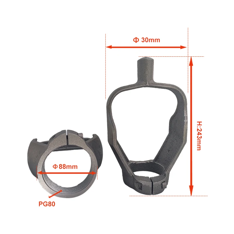 High Pressure Quality Oxygen Device ISO9809-3 Standard Seamless Steel Oxygen Gas Cylinder cap