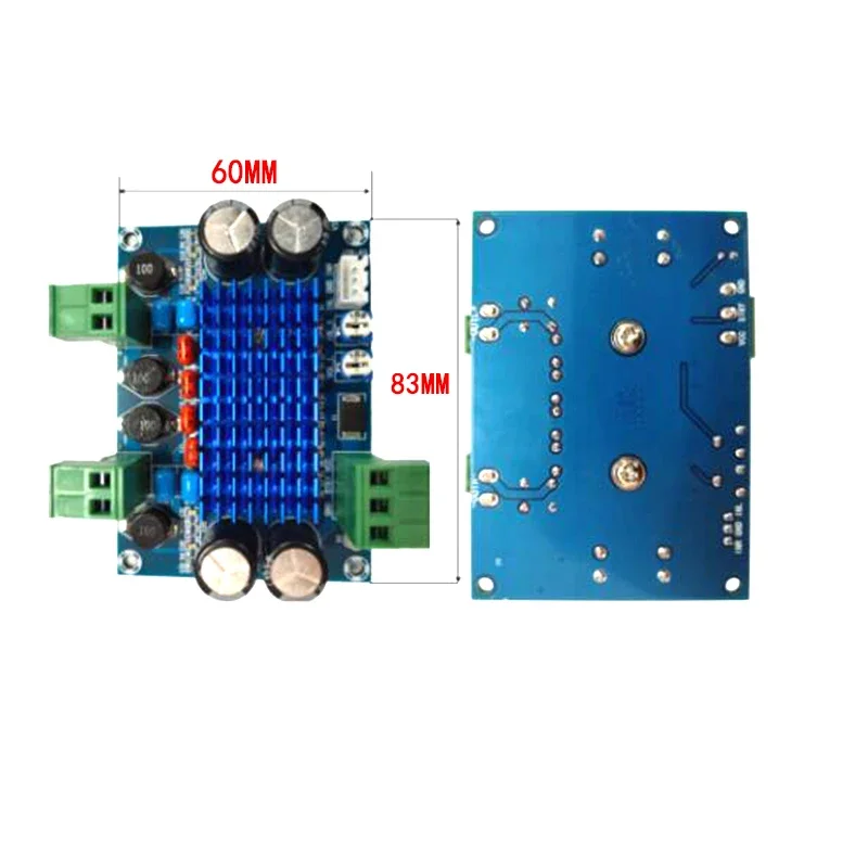 XH-M572 TPA3116D2 2 X 120W Chassis Dedicated Plug-in 5V - 24V - 28V Output High Power Digital HIFI Amplifier Board