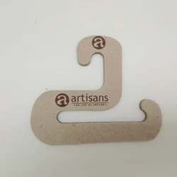 New Material and New Design of Paper Hanger Hanging Silk Scarf Paper Hanger