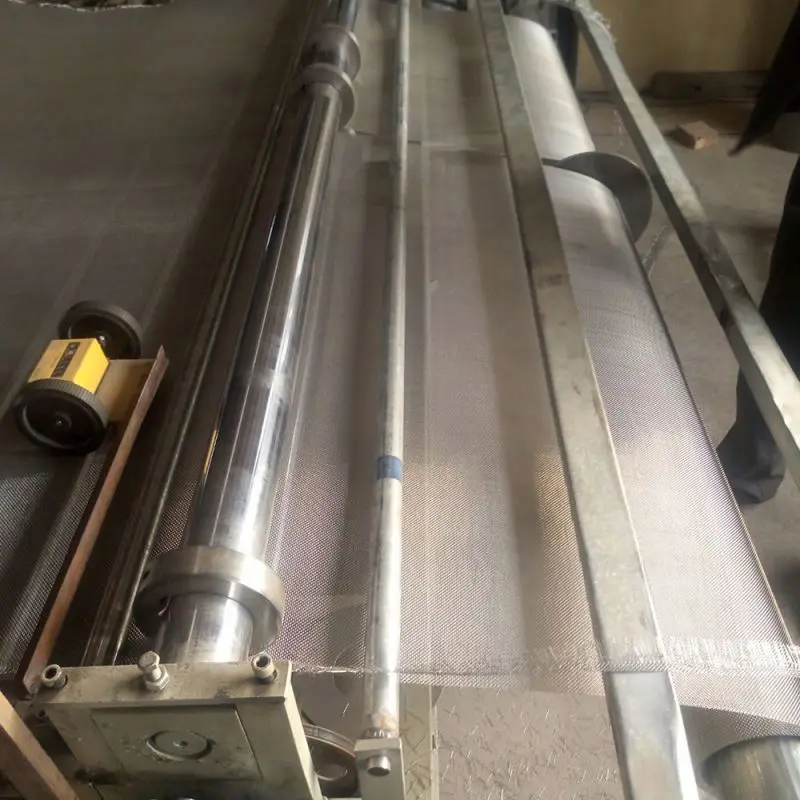 Customized Galvanized Stainless Steel Wire Mesh Twill-Weaving Dense Net Stainless Steel Wire Mesh