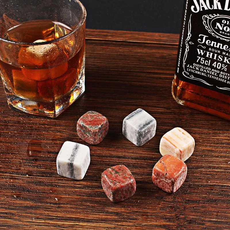 Hot Selling large Jade Ice Whiskey Stone wholesale natural crystal gemstone ice cube stone