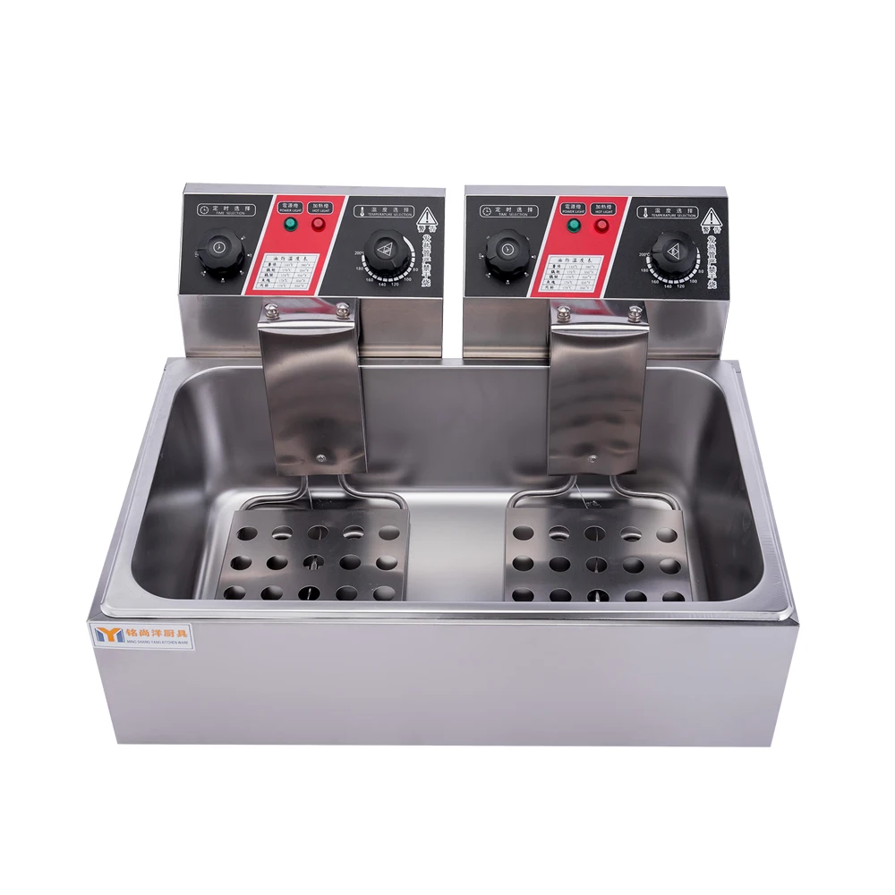 22L Синхронизация-Управление одним резервуаром Электрический картофеля-фри, фабричного производства масла Фрайер Прямая продажа с фабрики