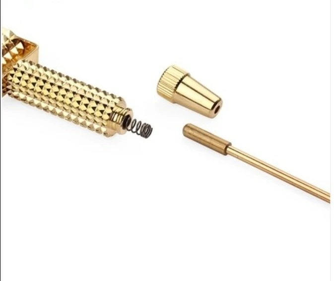 Best Selling Products Metal Pure Copper Guasha Massager Acupressure Point Acupuncture Gua Sha Roller For Beauty