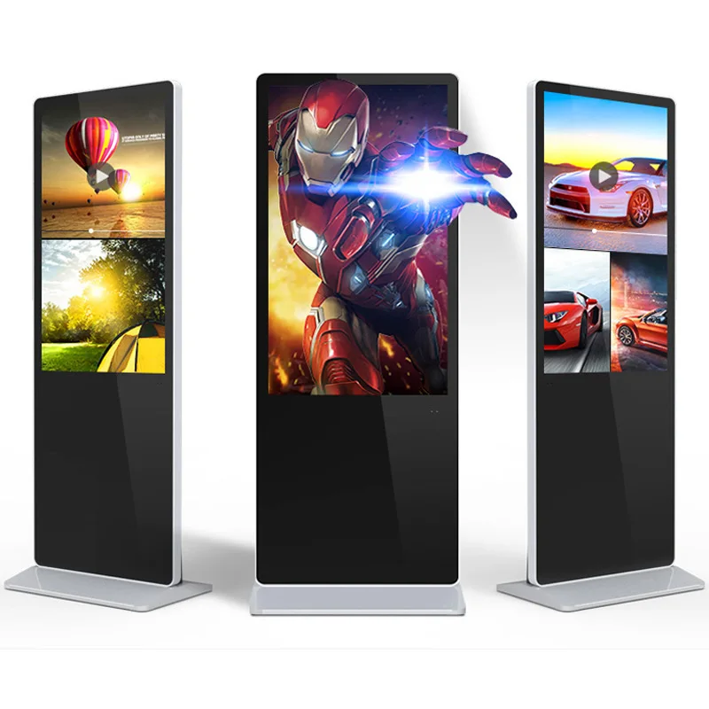 65 inch floor stand display digital signage,totem,lcd advertising screens