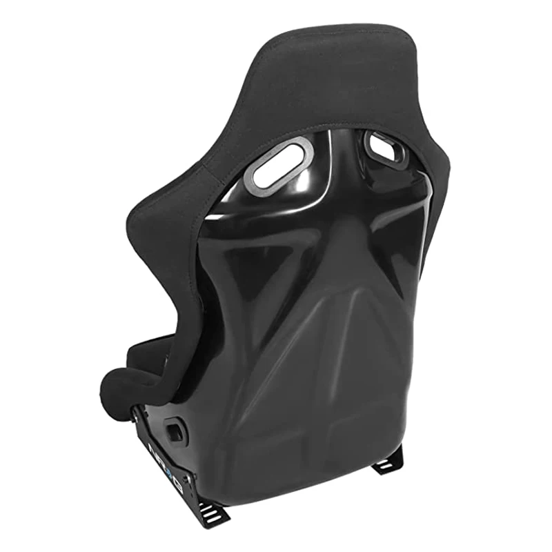 Side Fiber Glass Bucket Style Racing Seat w/Adjustable Mounting Bracket Made of High Quality Fiber Glass Reinforced Material