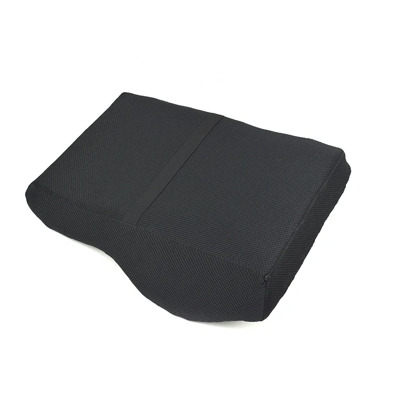 Однотонный льняной чехол для дивана 45*45 см, большая поясная подушка, полимерная Автомобильная поясная подушка, эргономичная подушка для поддержки поясницы для стула