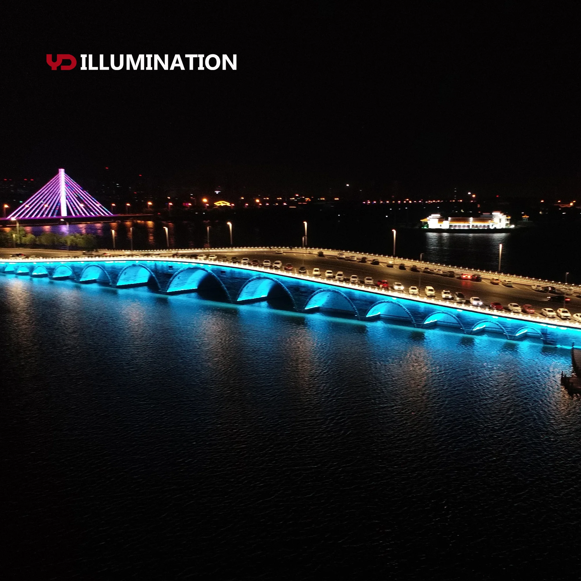 IP68 RGBW DMX512 Освещение фасада освещение здания светодиодный фасад