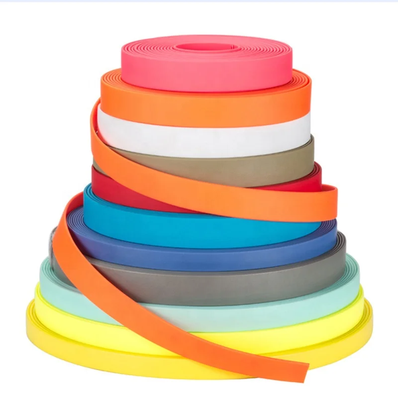 Factory Wholesale Colorful Matte Soft Touch Pet Supplies Pet Leash Collar Waterproof Ribbon PVC Coated Tape Webbing