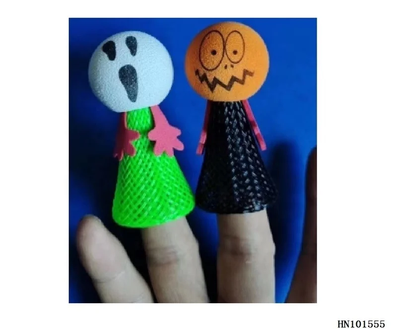 Hot sale promotional funny Christmas Halloween  mini jump elf soft bouncing propper toy for kids