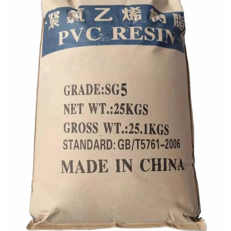 China Hot Selling Polyvinyl Chloride PVC Resin K67/K57 S700/S1000 Sg3/Sg5/Sg7/Sg8